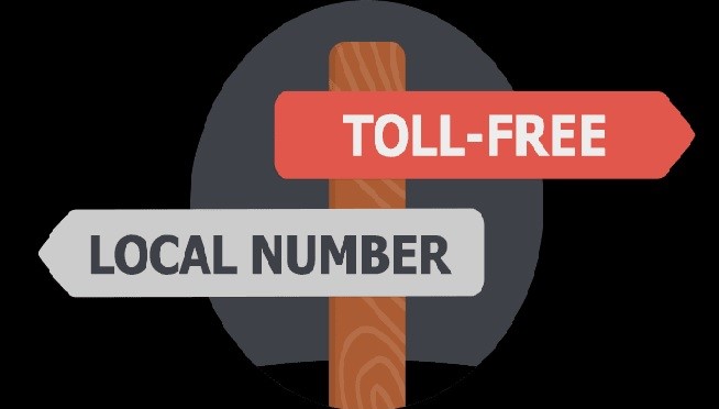 Maximizing the use of a toll-free number