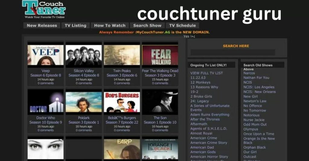 Couchtuner Guru Streaming Quality and Options