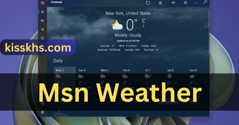 Msn Weather – Click Now To Gain Knowledge!